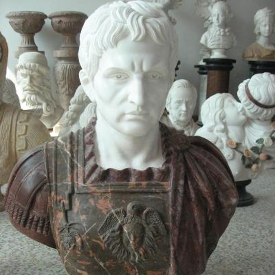 China Hot Sale Europe Marble Bust Europe Male Head for sale