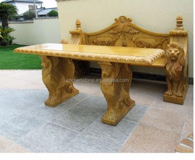 China Europe marble bench, garden bench, outdoor bench for sale