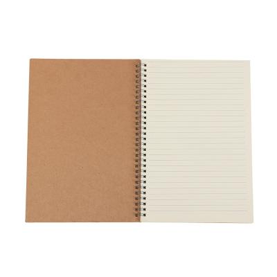 China Horizontal Line Printed A5 Notebook Wire-O Paper Custom Cover Wrapping Cheap Thick Wholesale Notebook Te koop