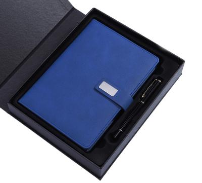 中国 Printed Business New Ideas Boxed Leather PU Pen Business Notebook Gift Set For Business 販売のため