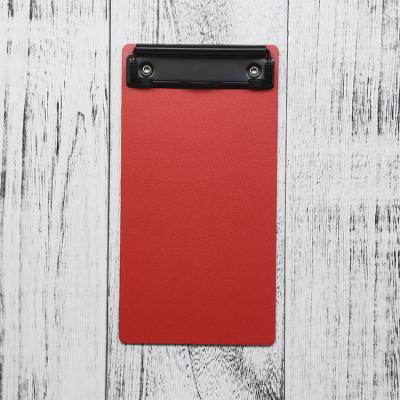 China vigorous & Eco-Friendly Office Supplies Show Red Mini Clipboard Clip Writing Board PP Foam Simple Clipboard Te koop