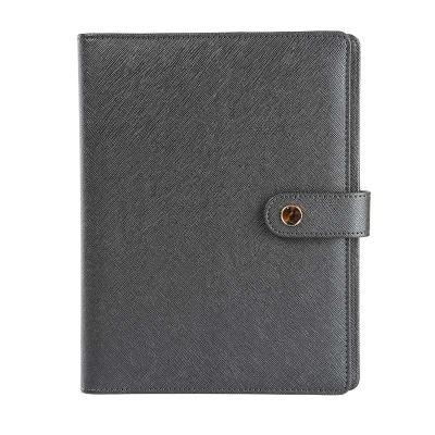 China Loose Leaf Customizable Logo 6 Hole Business Office 8.5 Inch Loose Leaf Notebook for sale