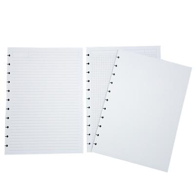 China 100g A4 Disc Printed Binding 60 Covers Teacher's Book Fill Inner Paper Pages For Notebook for sale