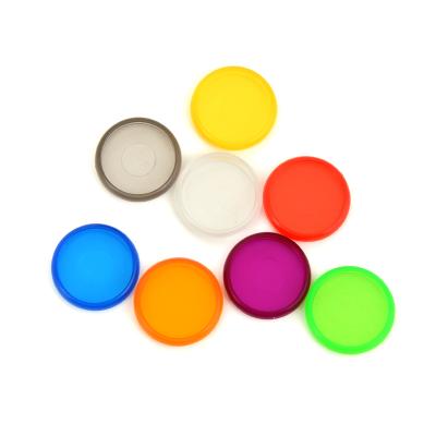 China 1000 Pieces/Bag Transparent Colorful Plastic Binding Disc Ring Plastic Disc Binding for Disc Binding Personal Notebook zu verkaufen