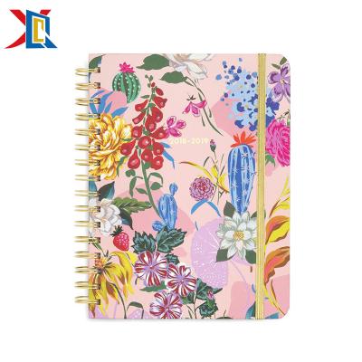 中国 Customized Hardcover Book Organizer Sprial School Planner by Printing Service Hardcover Book 販売のため