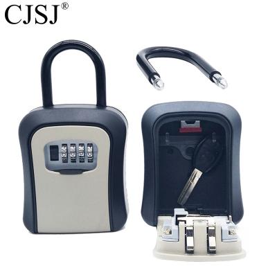 China Storage Keys and Key Card Storage Portable Metal Lock Password Locker Box CH-866 for Outdoor and Door for sale