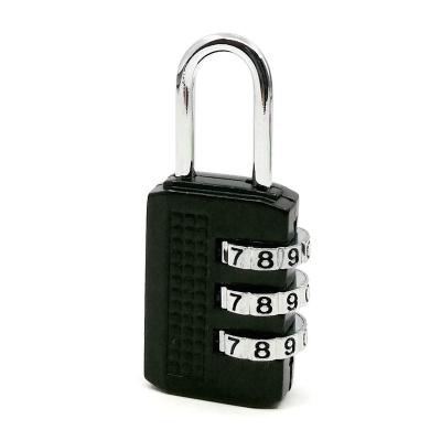 China CH-17E 3 Digits Zinc Alloy Colorful Professional Laptop Bag Combination Mini Lock for sale