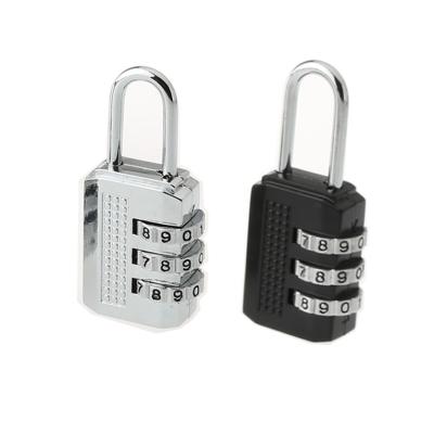 China CH-17E Manufacture Reset 3 Digit Zinc Alloy Combination Lock for sale