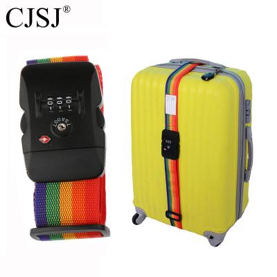 China Wholesale Suitcase TSA-319 pp fabric ABS buckle tsa luggage belt for sale