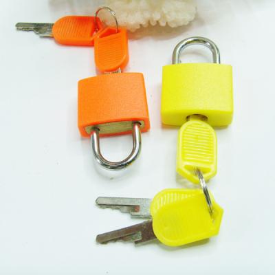 China CH-CX01 20mm Small Brass and ABS Plastic Brass Padlock for sale