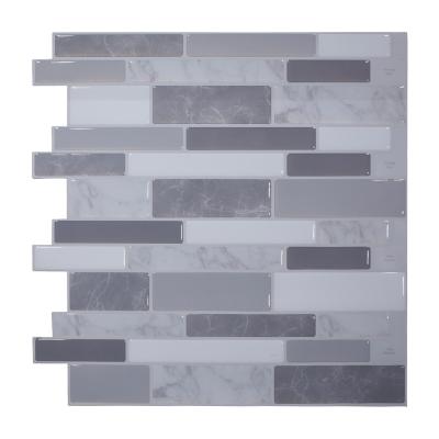 China Traditional Peel and Stick Wall Tile Backsplash for Bathroom Kitchen 12*12 Inch Home Decor for sale