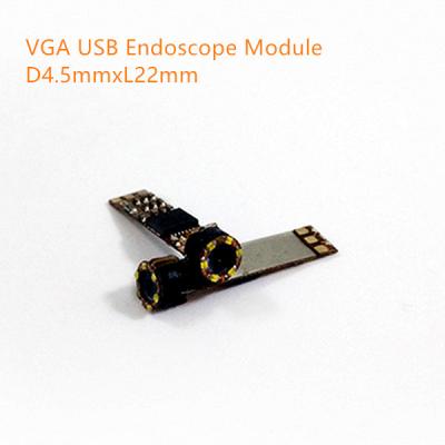 China Endoscopio driveless D4.5mmxL22mm del juego USB del enchufe del módulo 25fps YUV MJPG DC5V de la cámara de vídeo del endoscopio de VGA 0.3MP USB en venta