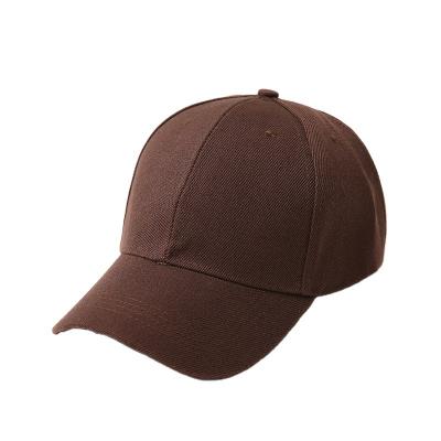 China Popular JOINT style monochrome cotton baseball cap for men and women sport hat six petal sun hat gorras for sale