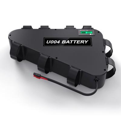 China Ion Ebike Series 13ah 15ah 20ah 28ah Electric Bicycle Removable Electric Bicycle Battery Scooter Battery Triangle Lithium Bicycle/Scooter/Motorcycle/Golf Cart 48v for 1000w Ebike for sale