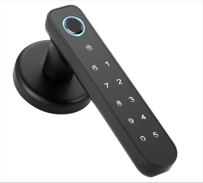 China Smart Digital Fingerprint Code Deadbolt Fingerprint Lock Keyless Outdoor Door Lock for sale