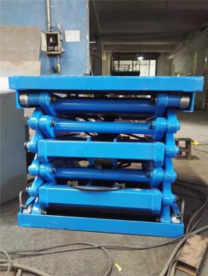 China 1.5T, 2T Loading Hydraulic Cargo Lift Platform , Material Mezzanine Goods Lift Install In The Shaft for sale