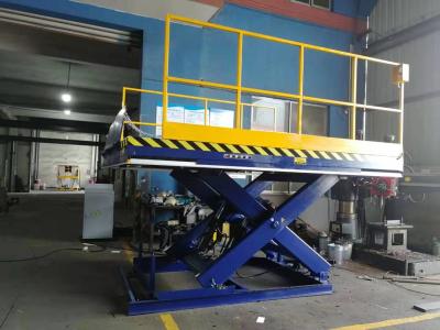 China Gemotoriseerde de Schaarlift van de palletlift Platform voor Vervoermateriaal in Industrie Te koop