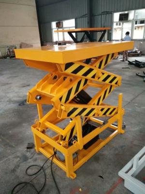 China A tabela de elevador da estação de trabalho 1500kg, hidráulica Scissor produtos do aumento da tabela de elevador até a altura de funcionamento à venda