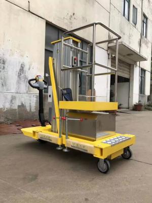 China Easy Walking Aerial Work Platform Custom Motorized Wheel AC220V 50HZ for sale