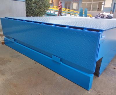 China Logistic Warehouse Loading Equipment Custom-made 415V 10T 6' *7' Size Electric Dock Leveler for sale