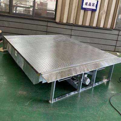 China a largura 8T do bordo de 400mm galvanizou o Leveler da placa da doca à venda