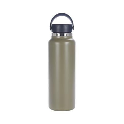 China Sustainable Custom Hydraulic Double Wall Vacuum Insulated Stainless Steel Sport Water Bottle Flask for sale