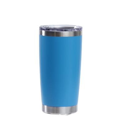 China Sustainable Fashion Double Wall Vacuum Thermoses Travel Car Mug Stainless Steel Thermal Coffee Mugs Mugs Tumbler Cups for sale