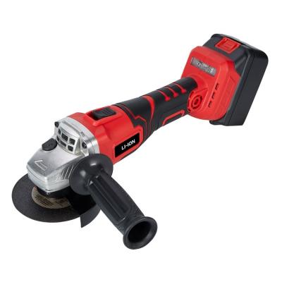 China 18V 20V 21V Cordless Brushless Angle Grinder Cutoff for sale