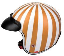 China Orange und weißer Stadt-Motorrad-Sturzhelm-haltbare Motorrad-Sturzhelm-Stadt zu verkaufen