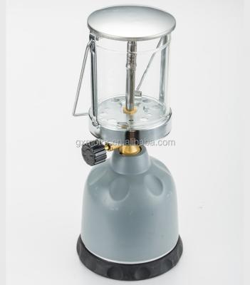 China Residential Camping Lights 100 - 600W Manual Adjustable Compact Valve Gas Lamp Travel 190g Outdoor Gas Mini Portable Butane Gas Lantern for sale