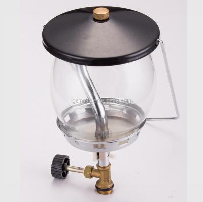 China Residential Camping Lights 100 - 600W Adjustable LPG Gas Lantern Valve Gas Lamp Home Use / Outdoor Travel for sale