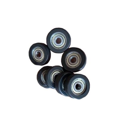 China Stable performance: low voice quality is trustworthy PU plastic wheel soft material rubber roller bearing for sale