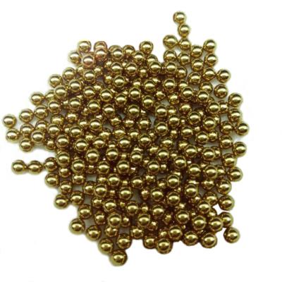 China Stable performance precision ball copper beads H62 pure copper solid brass 2 3 4 10mm11 mm kupfer kugel for sale