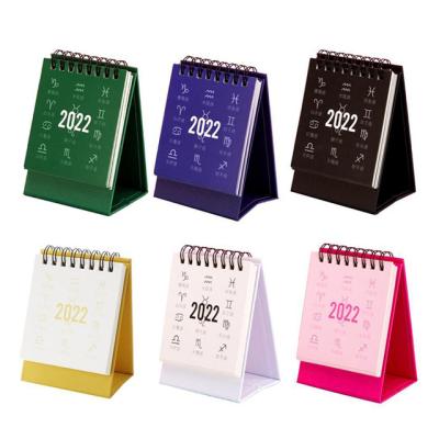 China paper & Customized Hardcover Book Sewn Section Book Positive Color Print Cardboard Circle Calendar Planer Sewn Section Book Editing Printed Book for sale