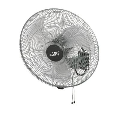 China Wall Fan 220V Saa Electric Wall Fan Powerful Industrial Metal Oscillating Wall Mounted Fan With 3 Speeds for sale