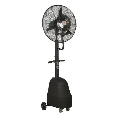 China Atomization and Supply Factory Ducted Air Supply 20 Inch 26 Inch Centrifugal Mist Rack Fan for sale