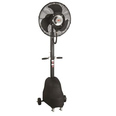 China Atomization and Piped Outdoor Standing Fans Water Supply Air Mist Home Cooling Air Cooler Floor Mist Fan for sale