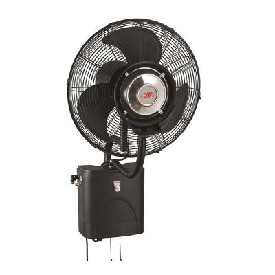 China Waterproof Industrial Mist Cooler Water Fan 26 Wall Mounted Mist Mist Fan for sale