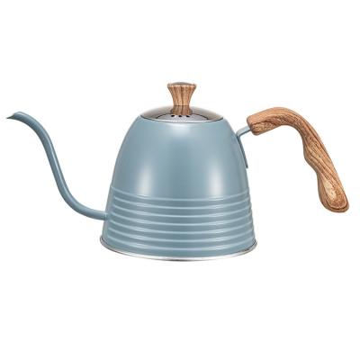 China Works Viable On Heat Source Low Price Premium Stainless Steel Drip Coffee Goose Neck Stove Or Kettle for sale