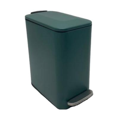 China Durable Unique Design High Grade Food Pedal Waste Recycling Bin Metal Waste Bin Viable for sale