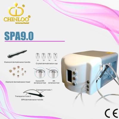 China Exfoliators chinloo SPA9.0 diamond tip microdermabrasion machine for sale CE approval for sale