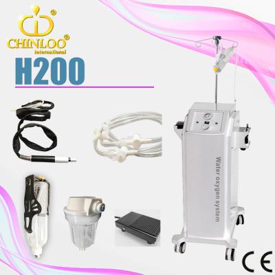 China Lighting Ultrasonic High Pressure Water Jet Gun H200 For Scalp Massage for sale