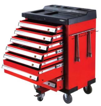 China 240pcs fast repair tool trolley set tool car for sale