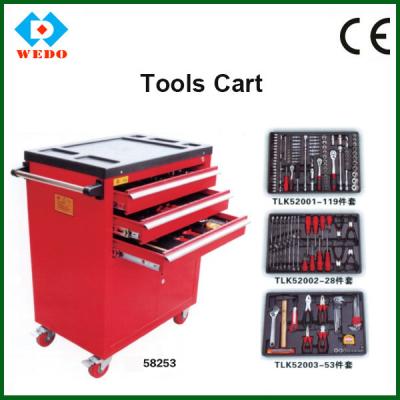 China 200pcs fast repair tool trolley set tool car for sale