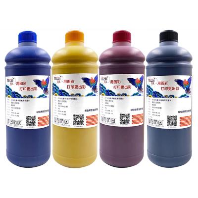 China DTF ink odorless eco solvent ink for wide format printer dx5 dx7 head shaking power ink for sale