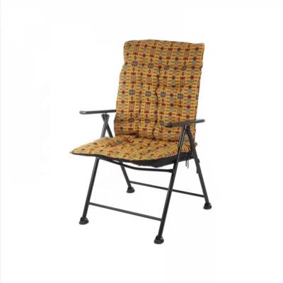 China Hot Selling 9 Position Portable Folding Chair Foldable With Removable Cushion Sadu Fabric for sale