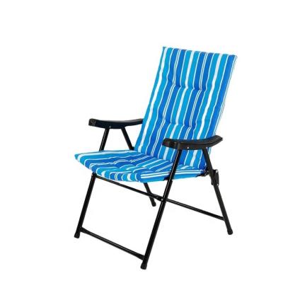 China Foldable Compact Padded Folding Camping Chair Popular In Middle East for sale