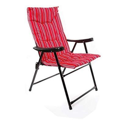 China Foldable hot sale light weight padded folding chair with band color oxford fabric hot sale in middle east for sale