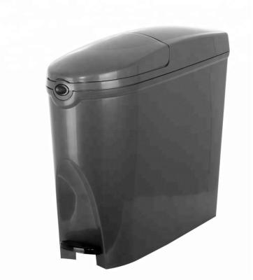 China New Design 20L Sustainable Plastic Hygiene Unit Feminine Hygiene Disposal Bin for sale