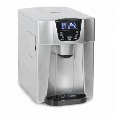 China Compact Portable Automatic Ice Maker Ice Maker Counter Top Home Use Water Dispenser With Ice Maker for sale